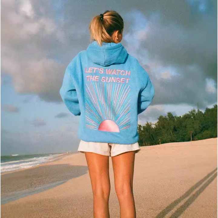 DE SUNSET HOODIE